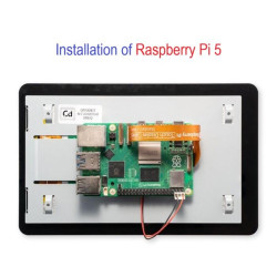 KIT-5G(128)  Raspberry Pi 5 (8GB RAM) KIT LCD 7 Inch SSD NVME 128GB - Complete SET SIAP PAKAI